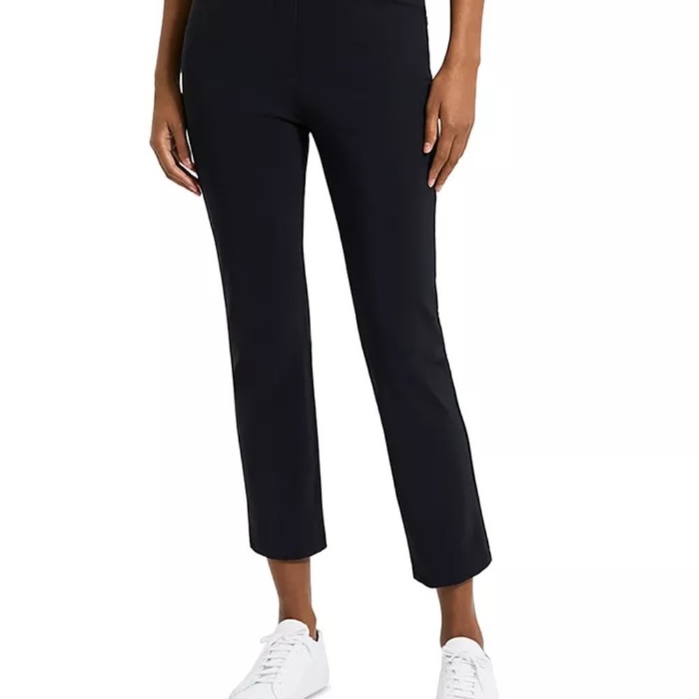 Theory Treeca Ankle Pants Black Size 12